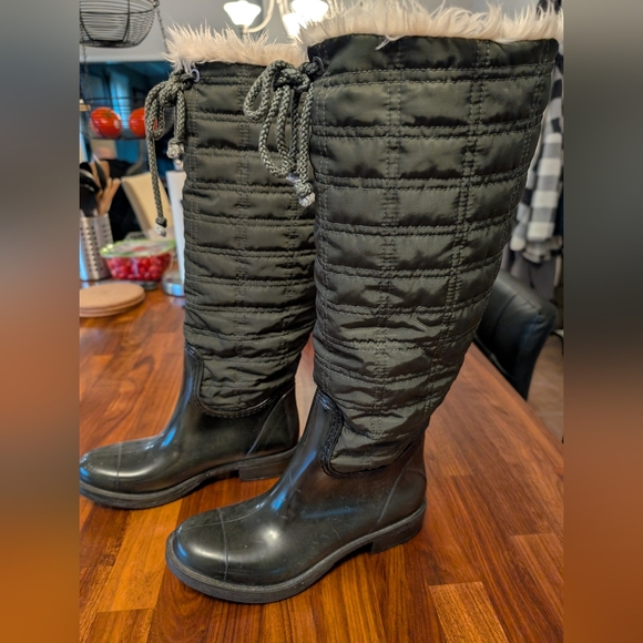 Dirty Laundry Rain Boots Size 9 - Picture 1 of 11